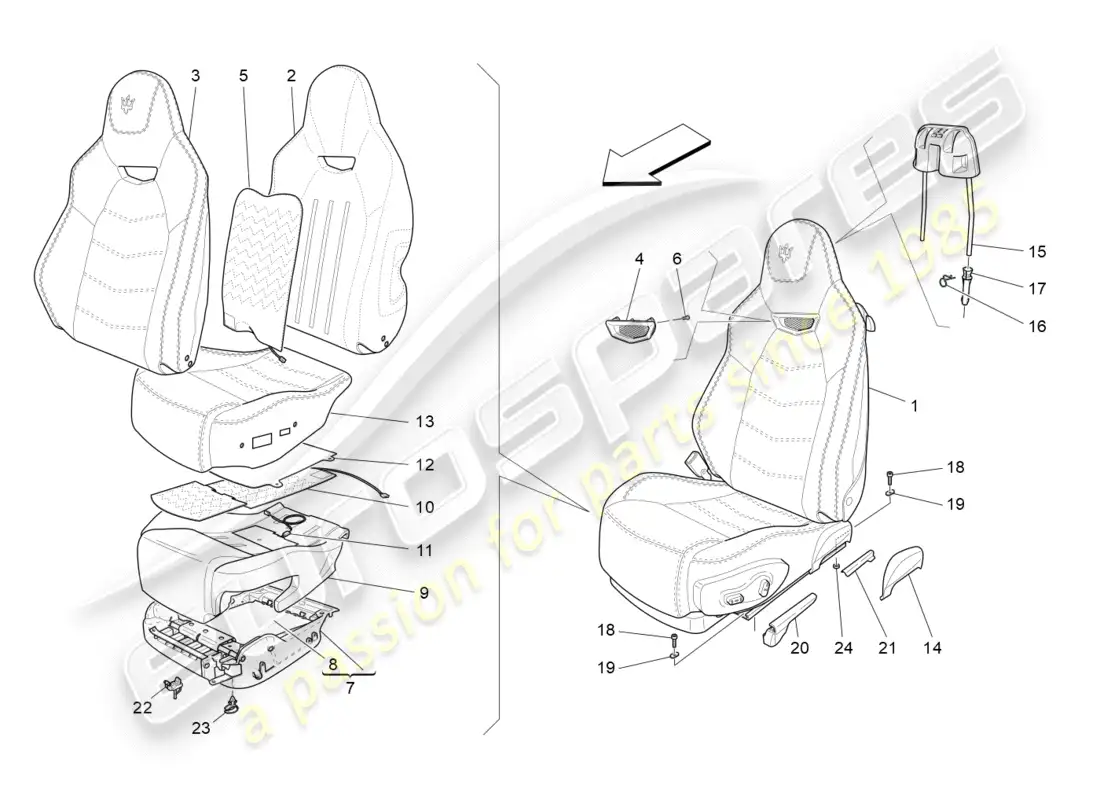 part diagram containing part number 953268749