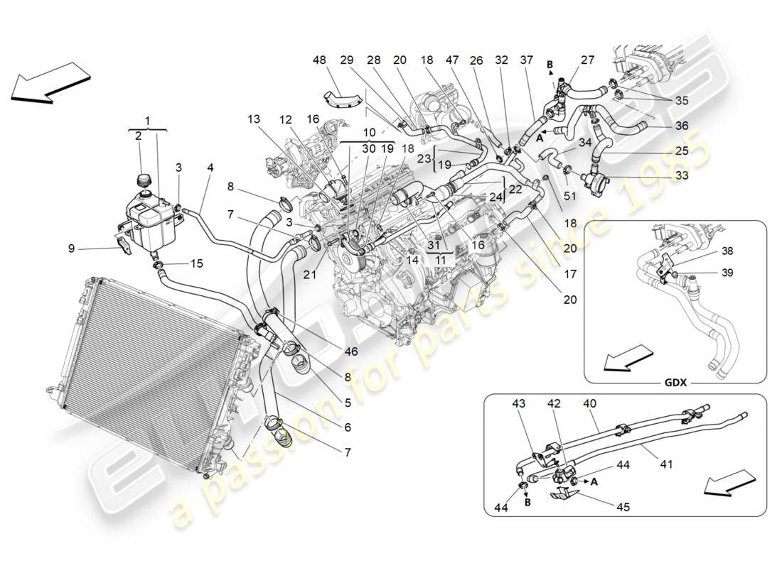 part diagram containing part number 46328357