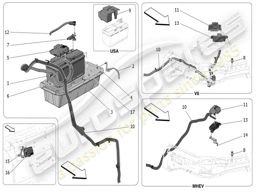 part diagram containing part number 675001818