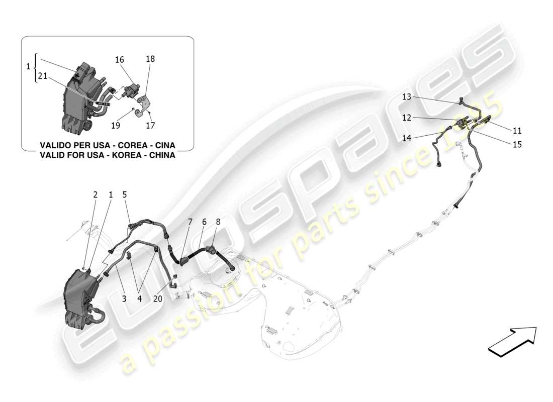 part diagram containing part number 670181823