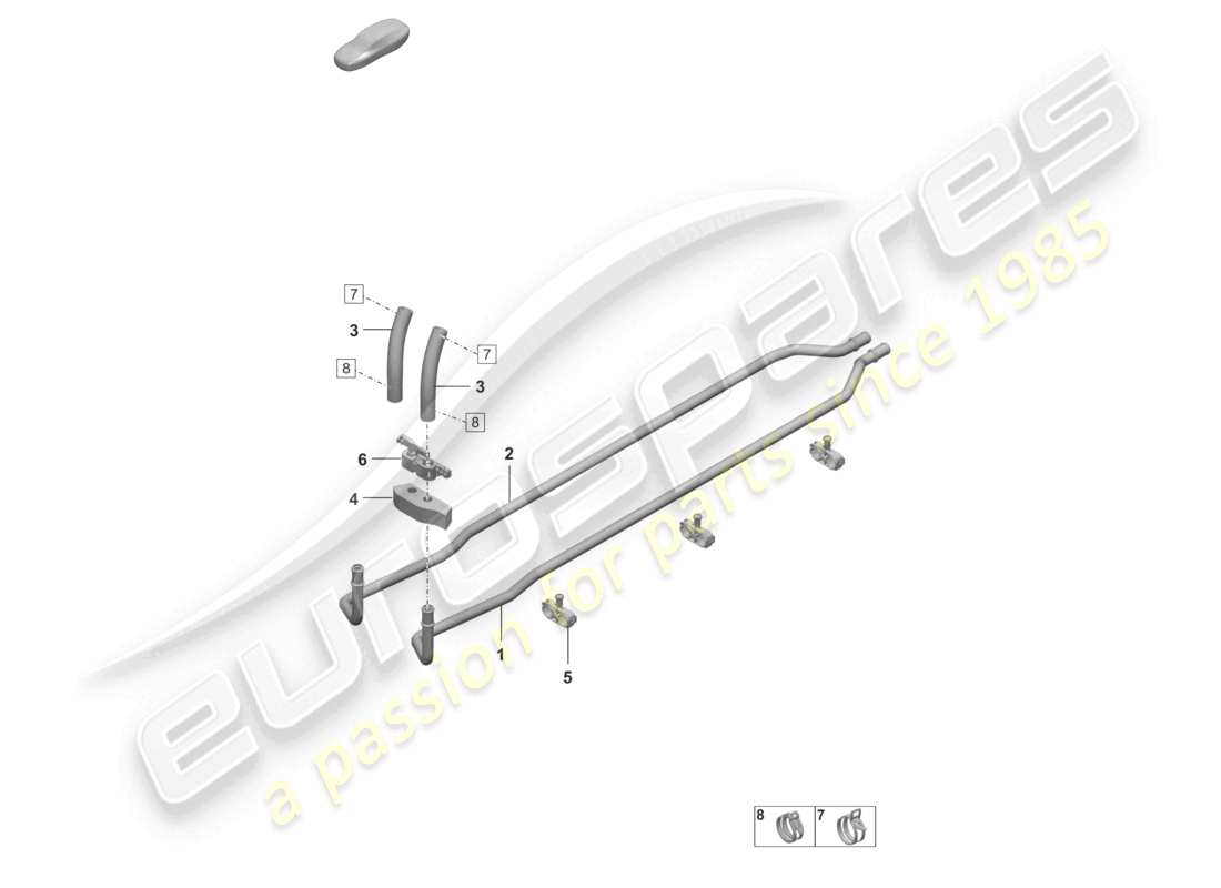 porsche 2024 (992-2 gt3/rs/st) heater part diagram