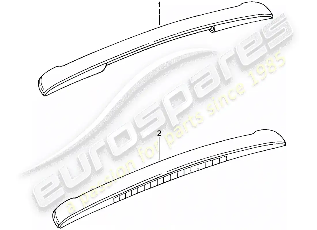 porsche 2004 (tequipment) set parts diagram