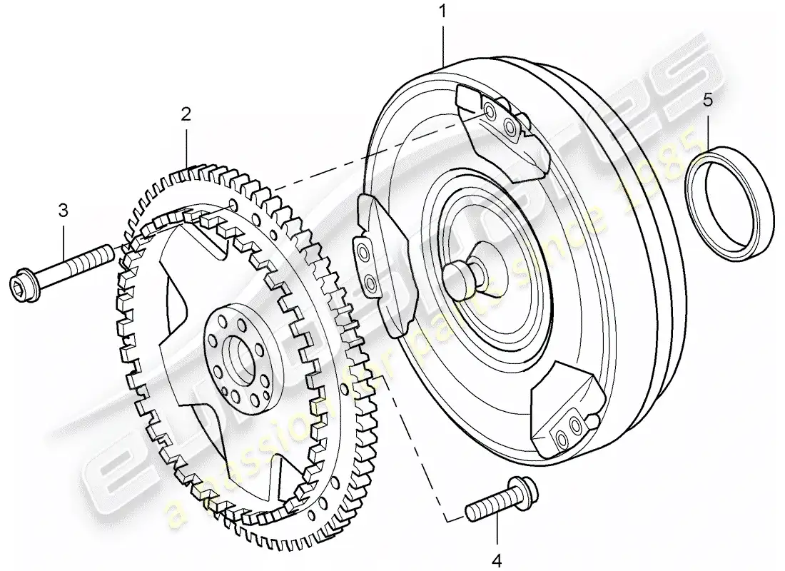 porsche 2010 (cayenne e1 9pa) tiptronic parts diagram