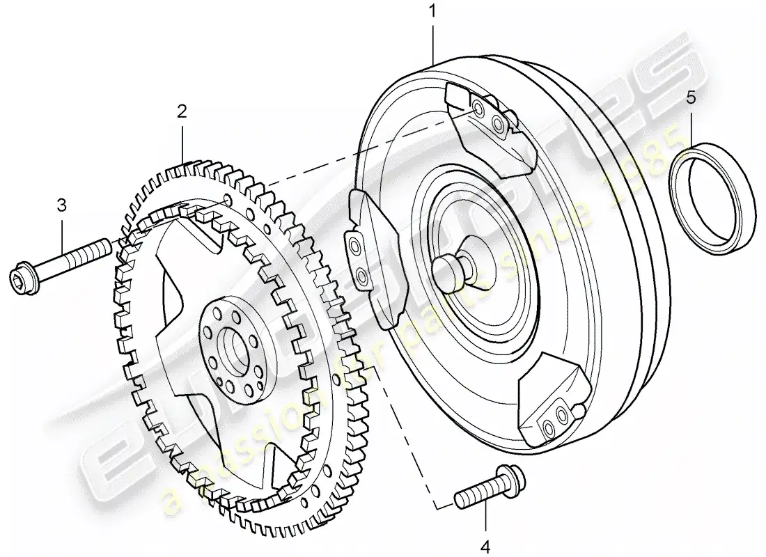 porsche 2006 (cayenne e1 9pa) tiptronic parts diagram