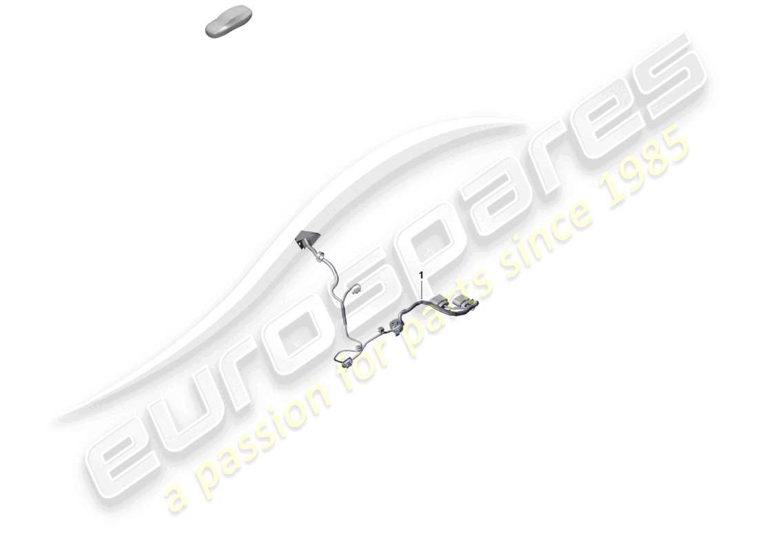 porsche 2023 (cayenne e3 pa) wiring harness for gearbox part diagram