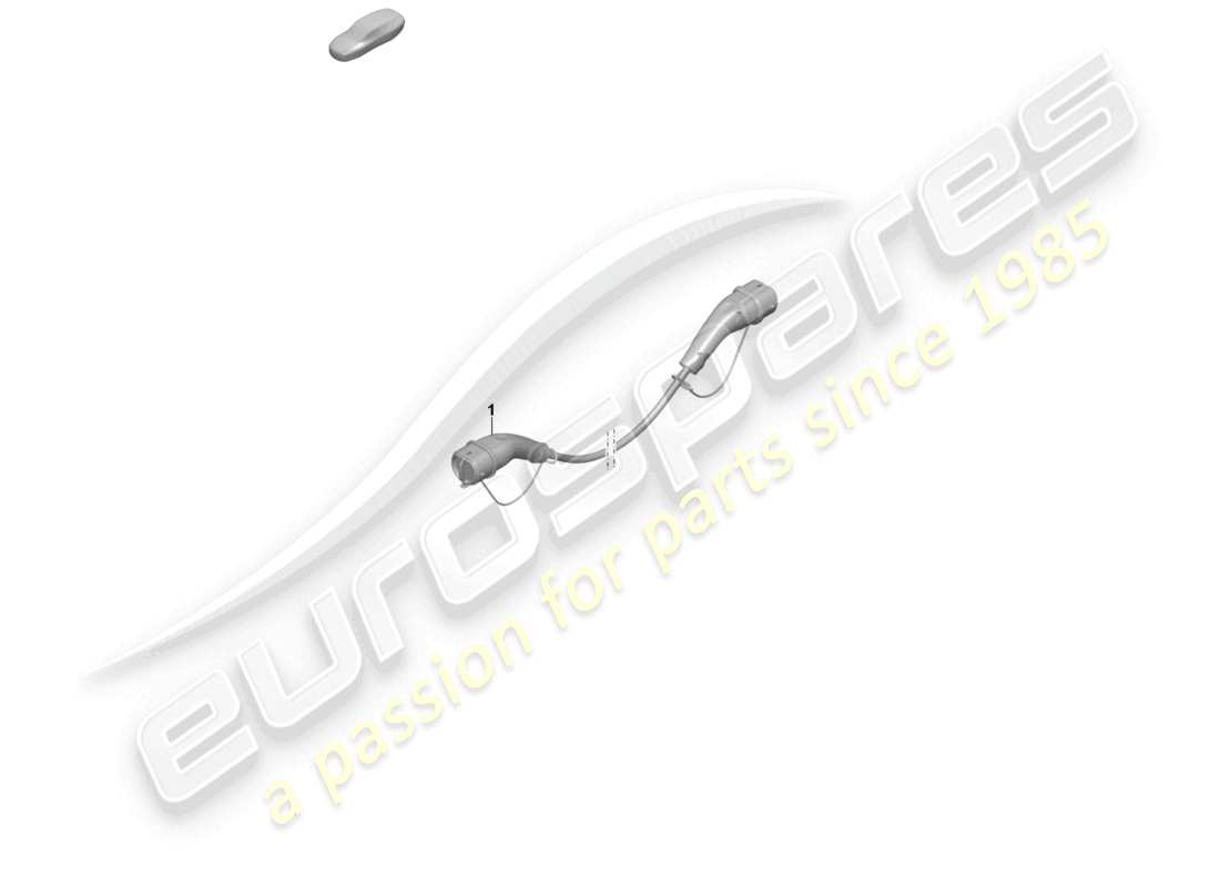 porsche 2024 (panamera 976) charge cable for public charging station part diagram