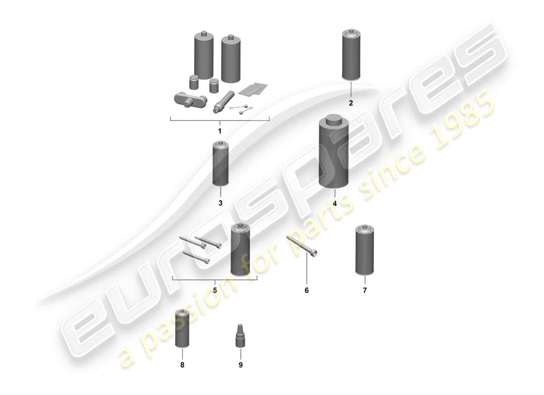 VIEW PARTS DIAGRAMS FROM THE PORSCHE MACAN PARTS CATALOGUE a part diagram from the porsche macan parts catalogue