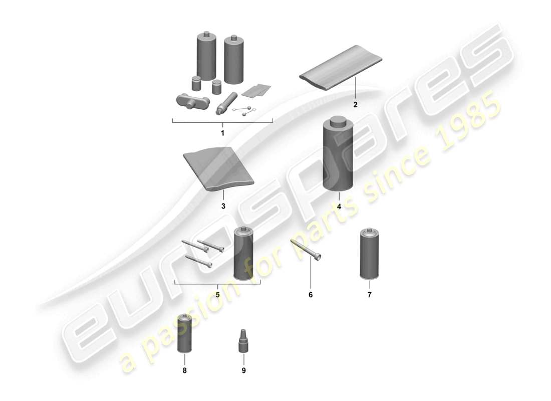 porsche 2025 (taycan 9j1-2) consumables 2 pack body adhesive sealant cavity preservative agent car body part diagram
