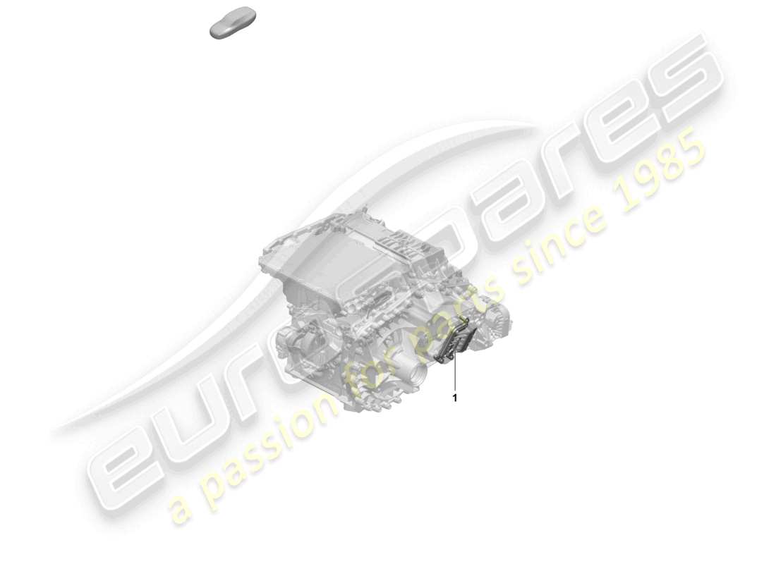 porsche 2025 (macan-e) control unit for differential locks parts diagram