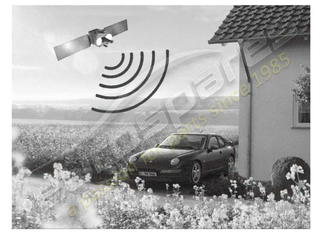 porsche 2000 (accessories) vts vehicle tracking - installation kit - d - mj 1950>> - mj 2005 parts diagram