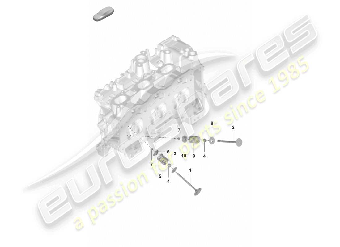 a part diagram from the porsche 2023 (992-1 turbo / s) parts catalogue