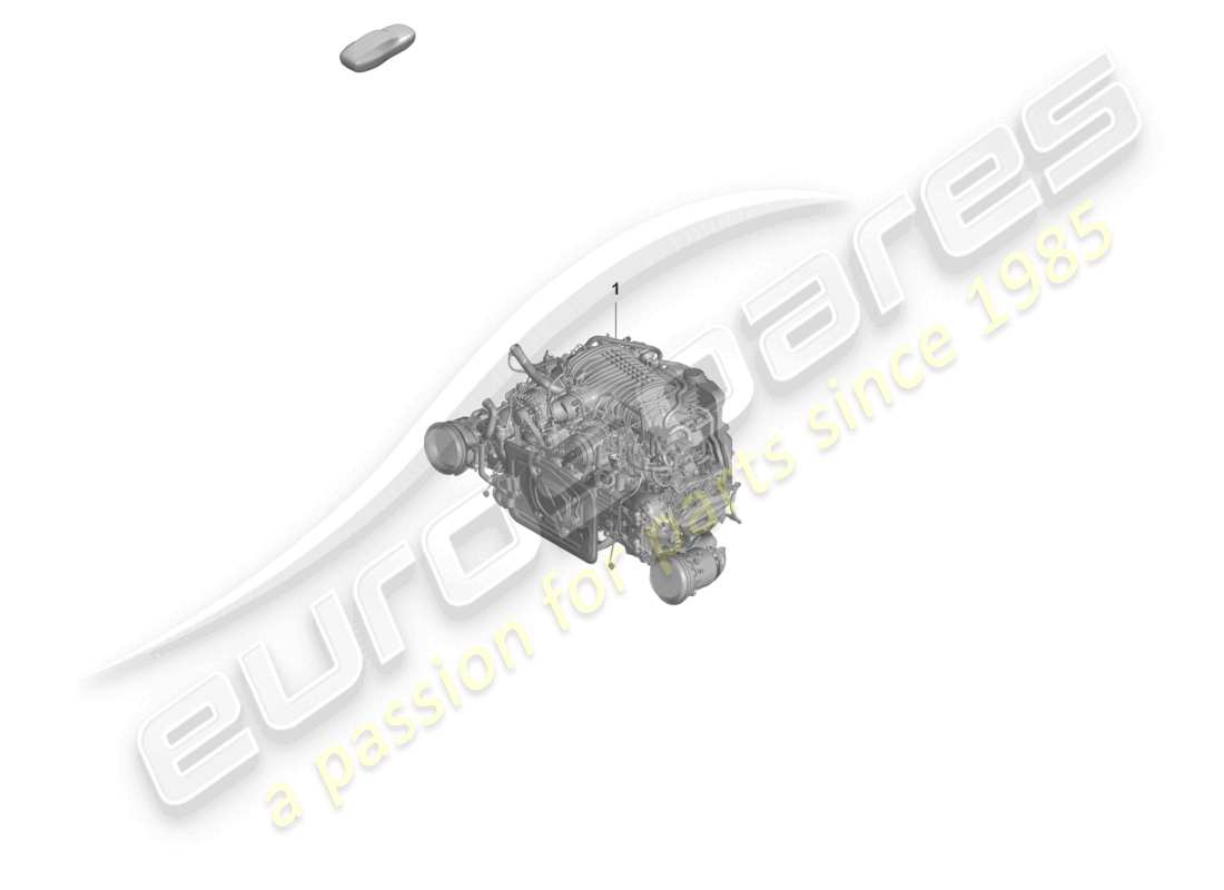 porsche 2024 (992-2 gt3/rs/st) replacement engine for vehicles with a petrol particulate filter part diagram