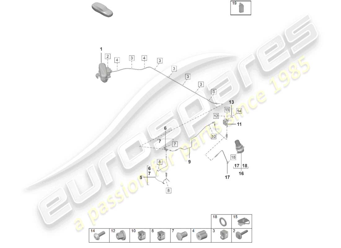 part diagram containing part number 992614167