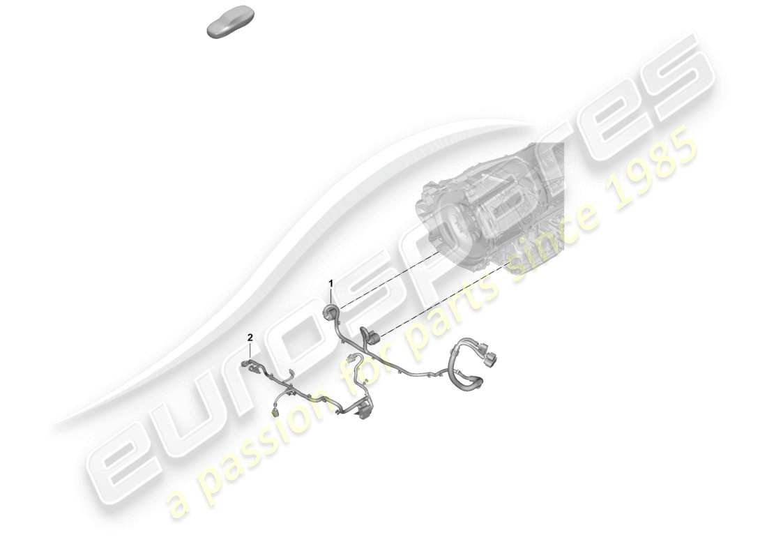 a part diagram from the porsche panamera parts catalogue