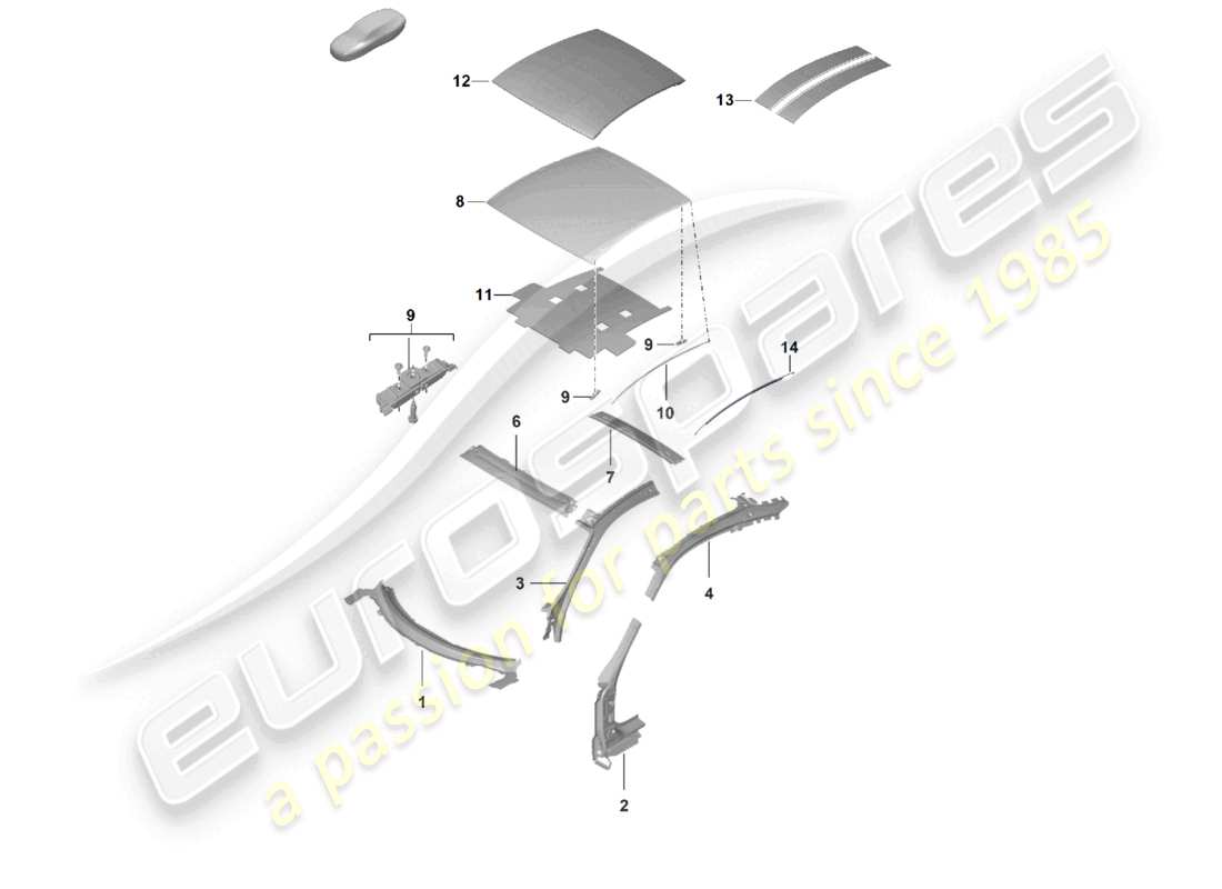 part diagram containing part number 992817543
