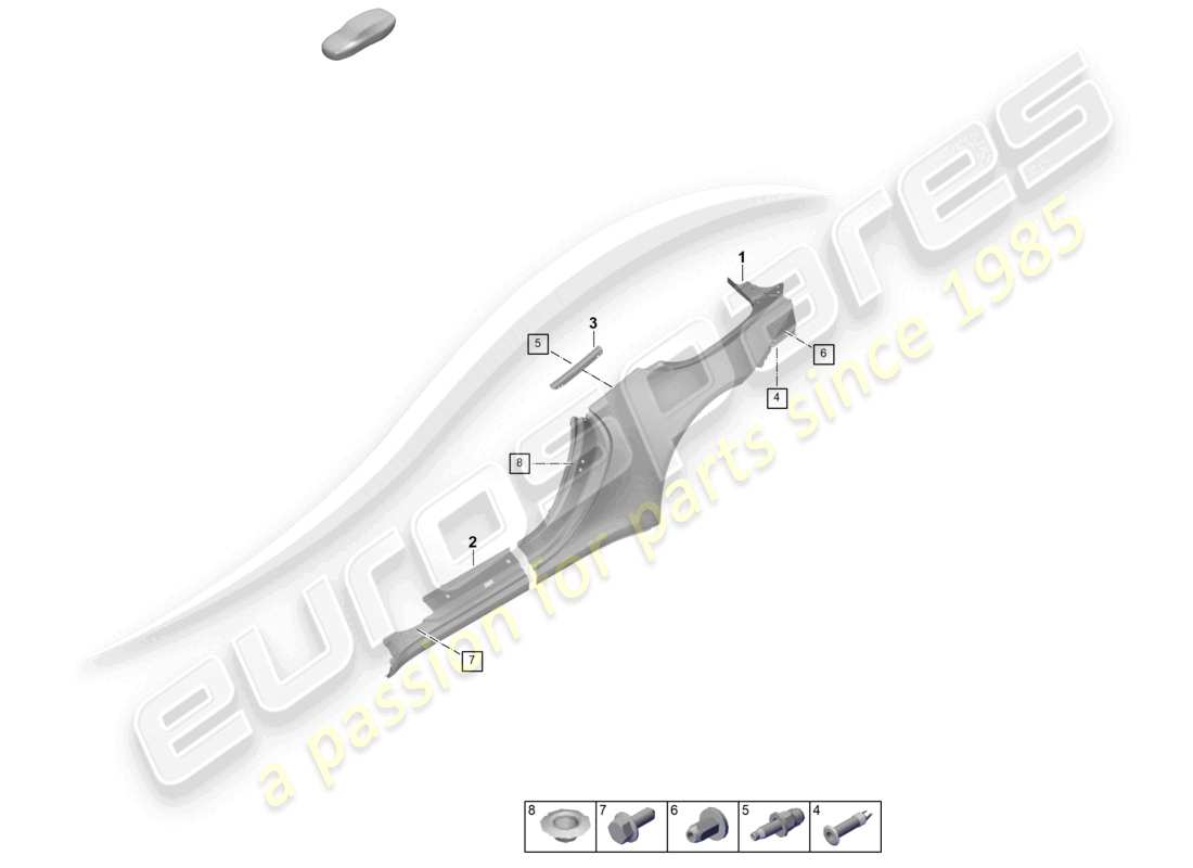 part diagram containing part number 992809029h grv