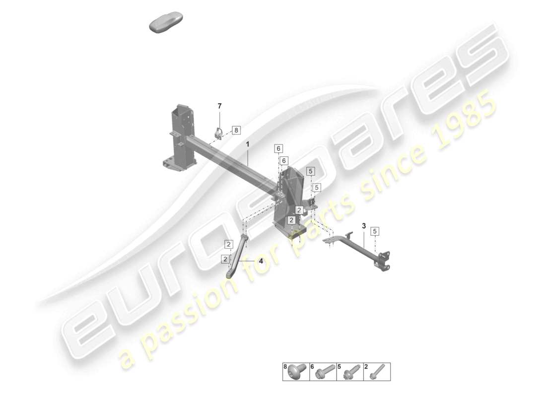 part diagram containing part number 9p1887789