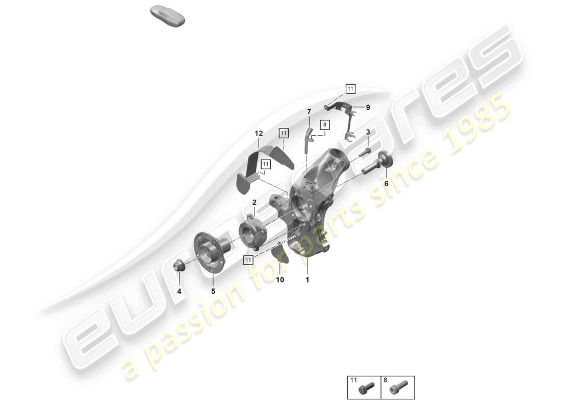 VIEW PARTS DIAGRAMS FROM THE PORSCHE CAYMAN PARTS CATALOGUE a part diagram from the porsche cayman parts catalogue
