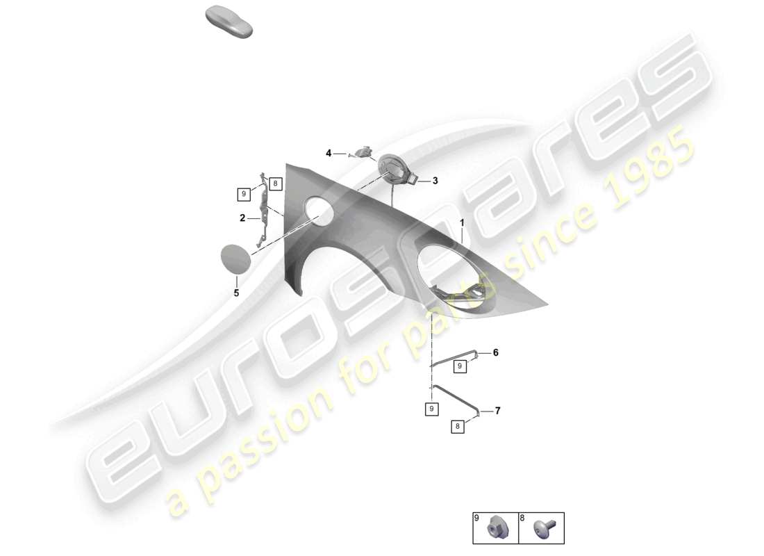 part diagram containing part number 992809909a g2x