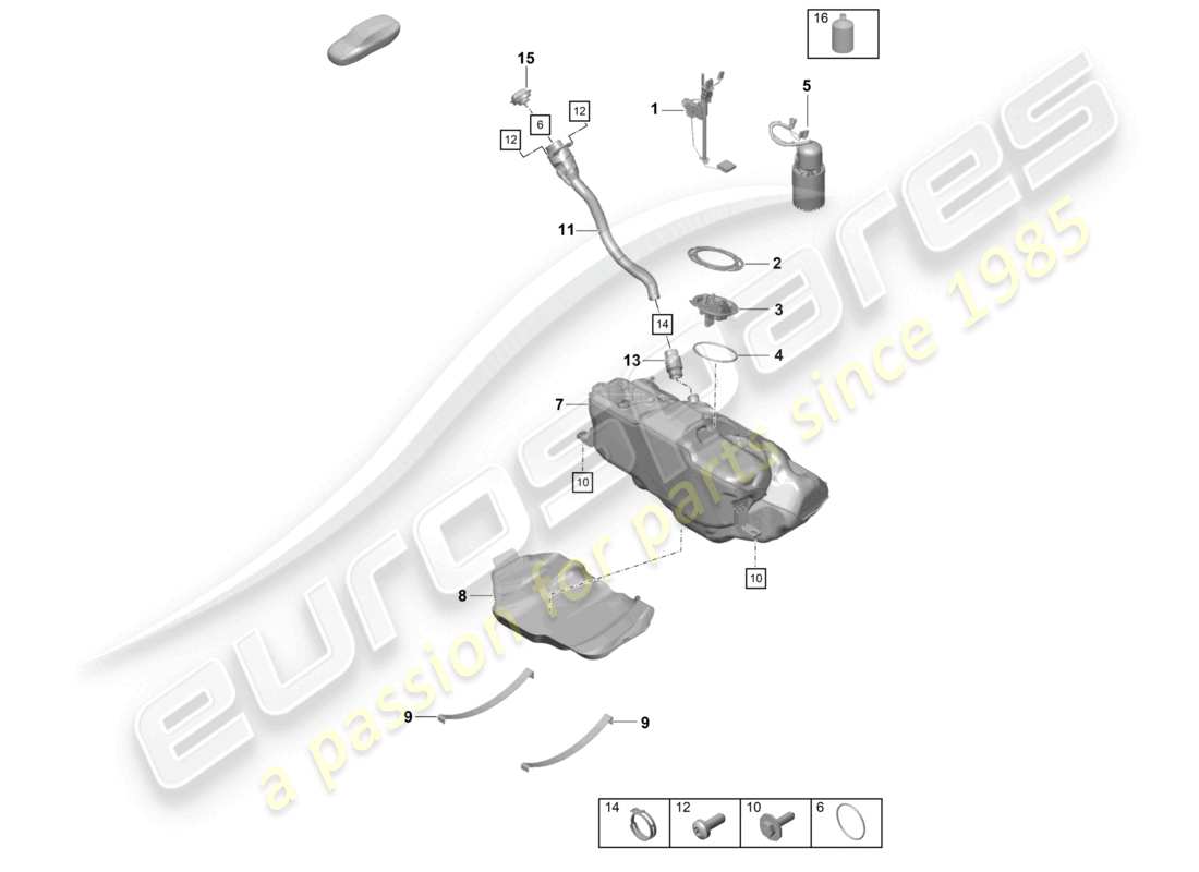 part diagram containing part number 982201075