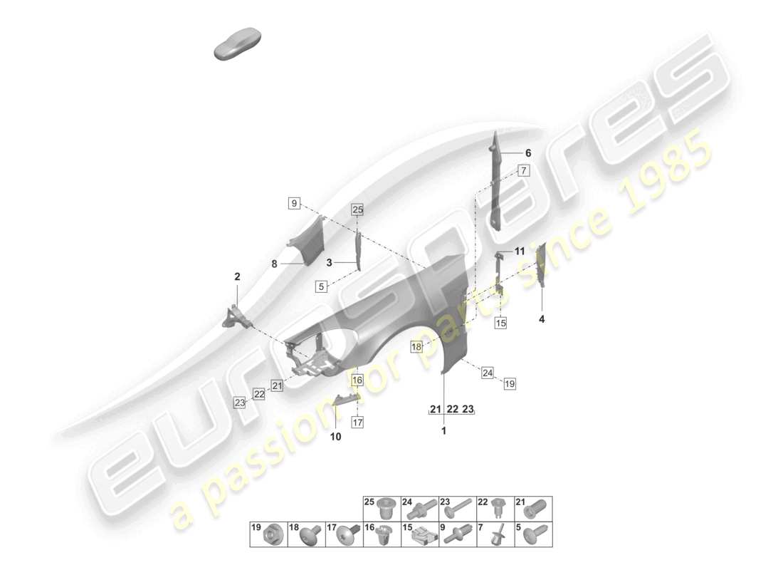 part diagram containing part number 971821101aygrv
