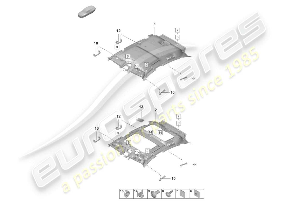 part diagram containing part number pad857643 os1