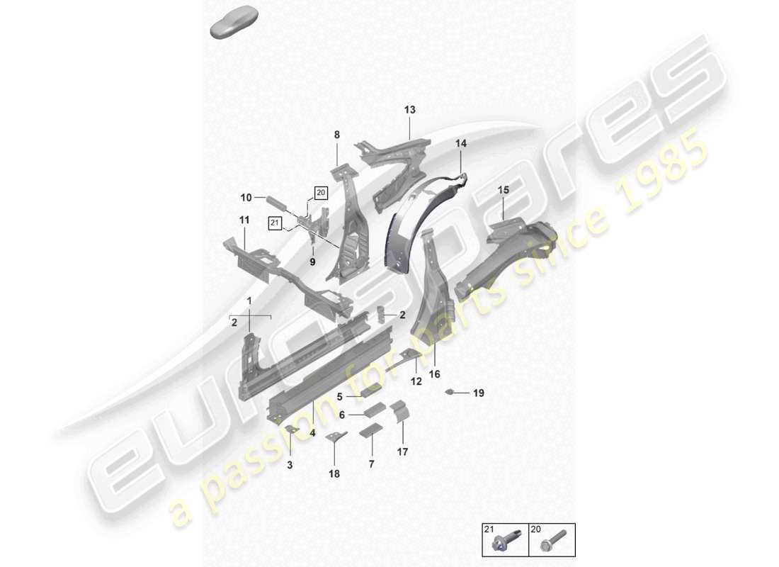 part diagram containing part number 992809313 ygrv