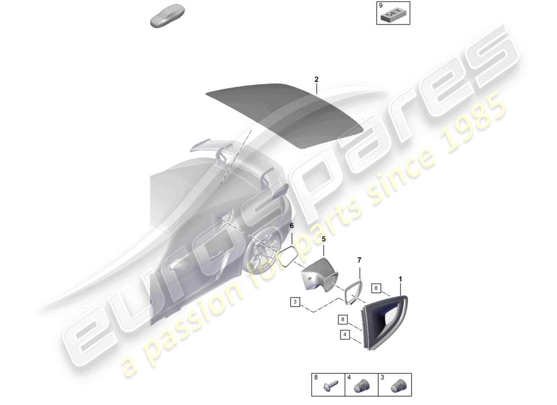 part diagram containing part number 982845354