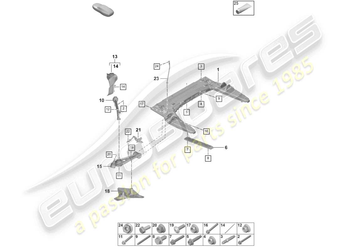 part diagram containing part number 992616213a