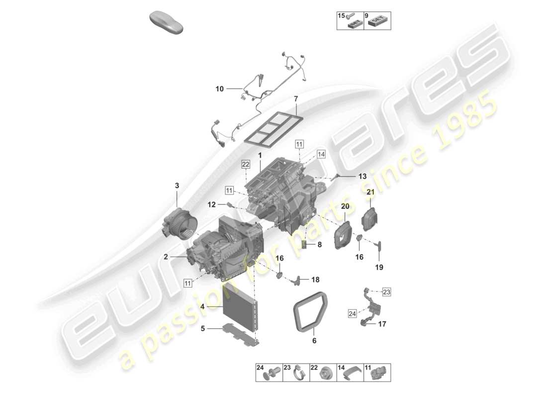 part diagram containing part number pab820021a