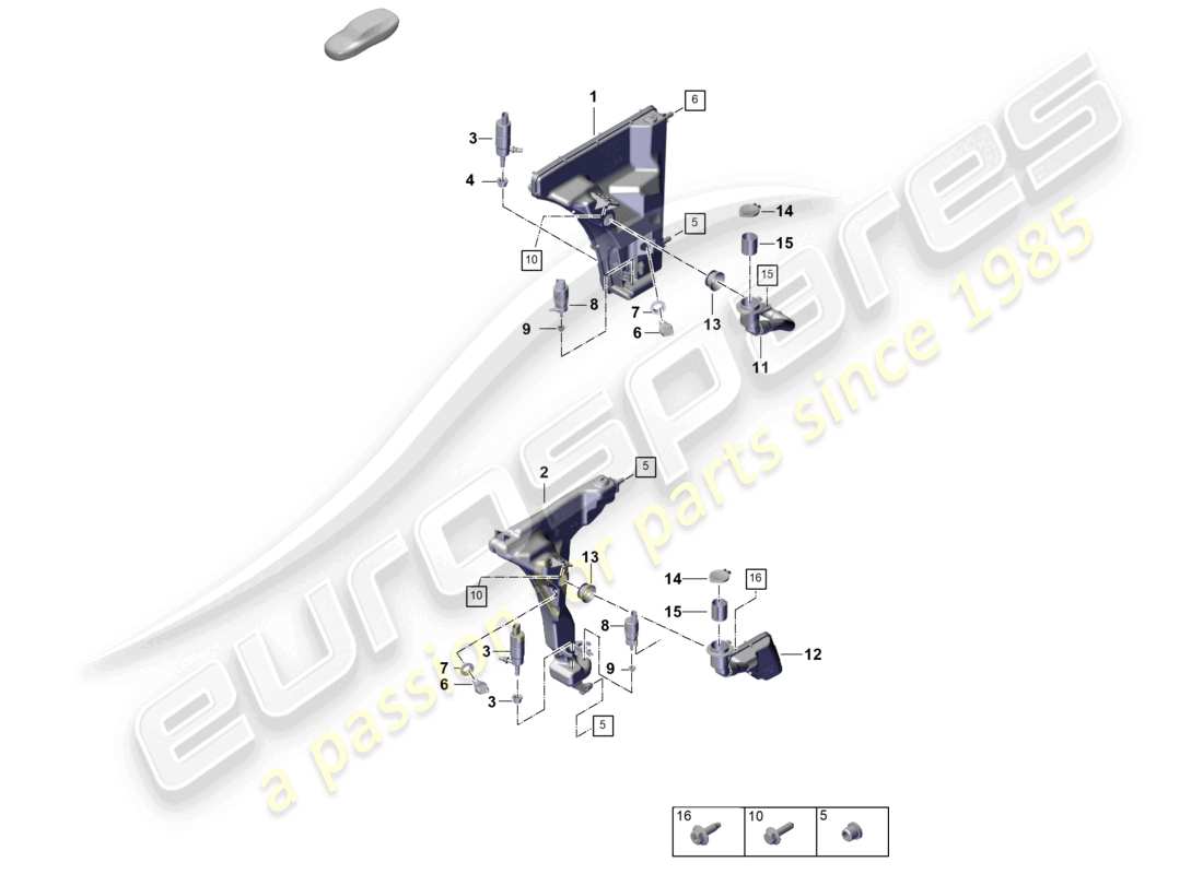 part diagram containing part number 971955193
