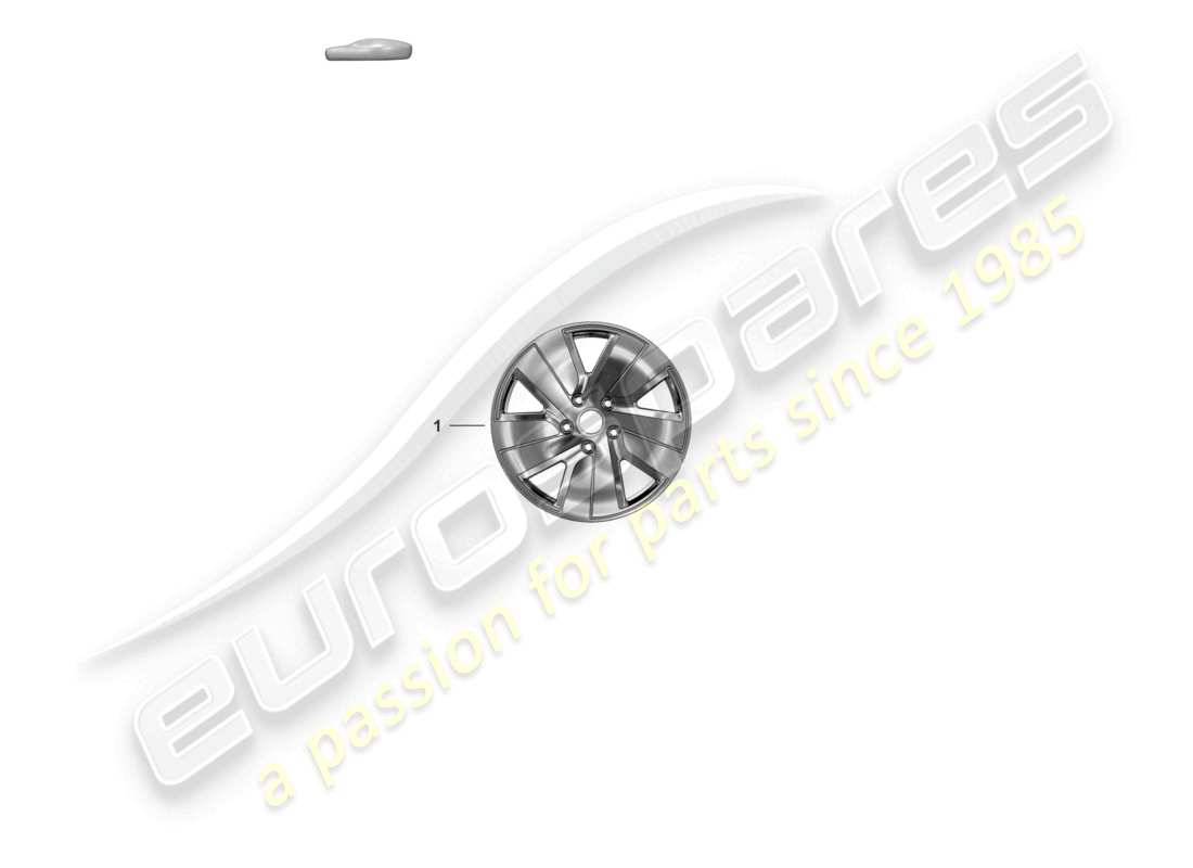 a part diagram from the porsche taycan parts catalogue