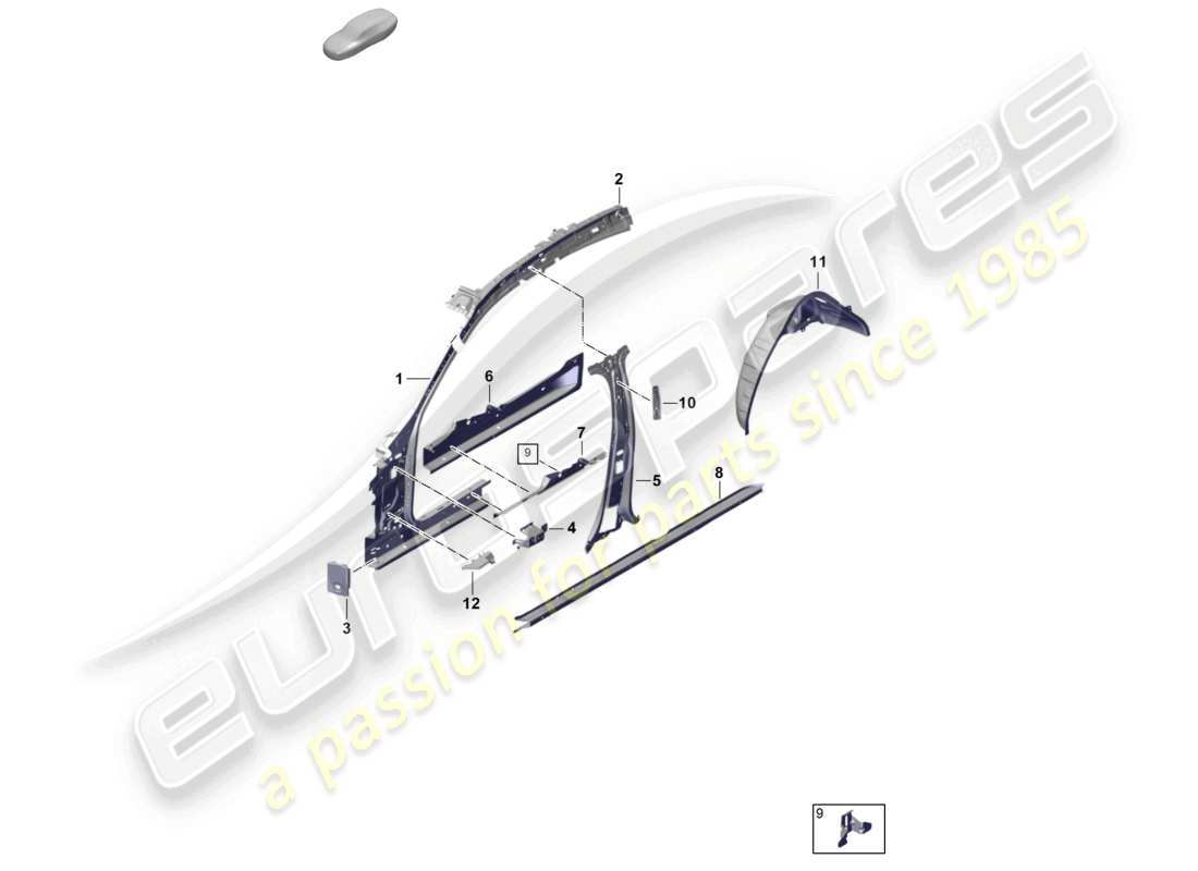 part diagram containing part number 971813792 ygrv