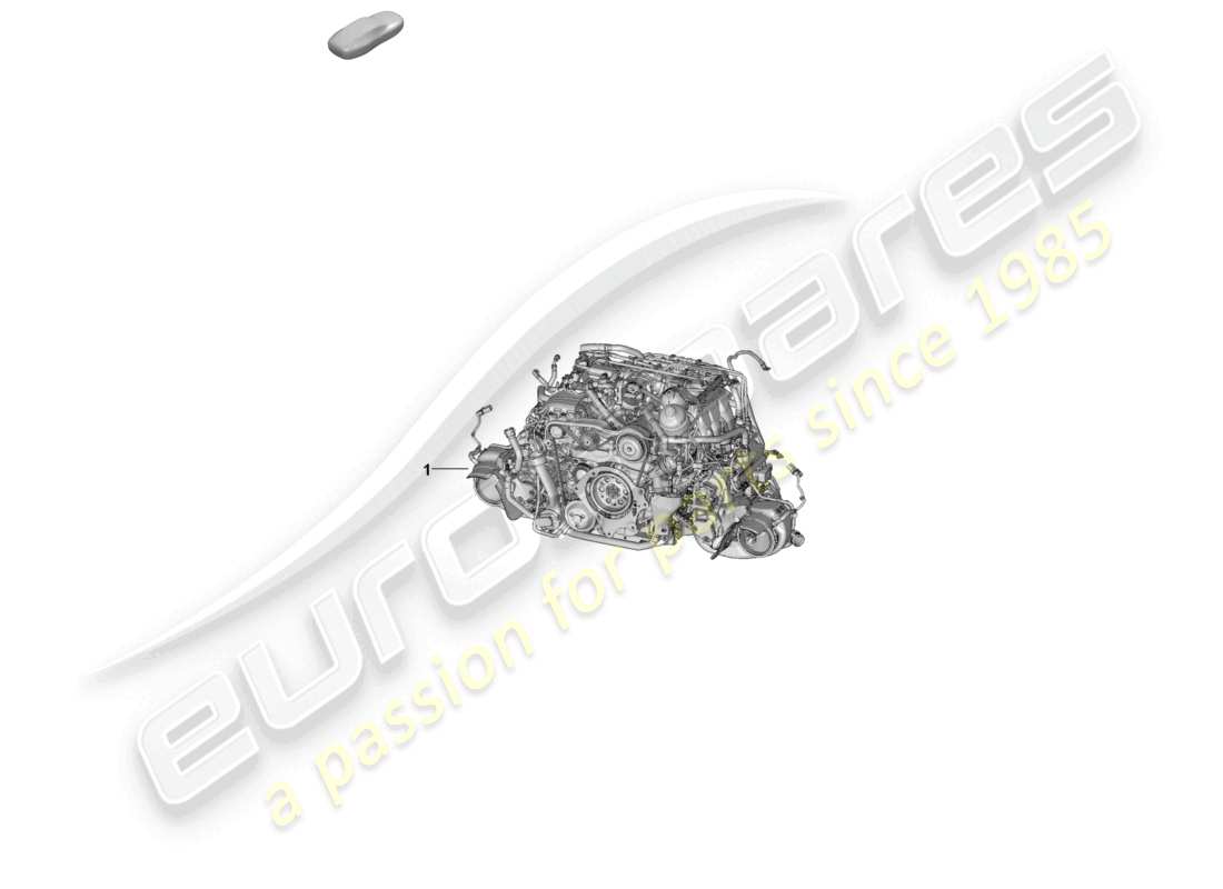 a part diagram from the porsche 992 parts catalogue
