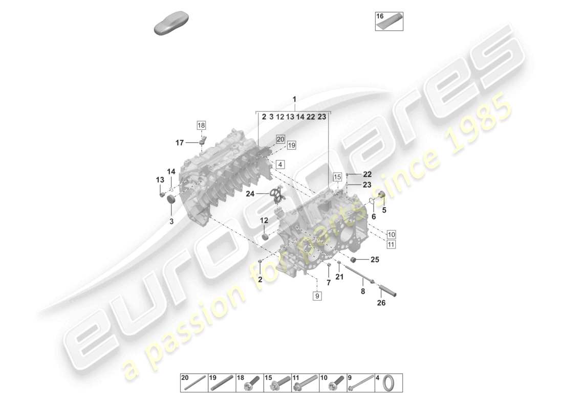 part diagram containing part number 0pb101021a