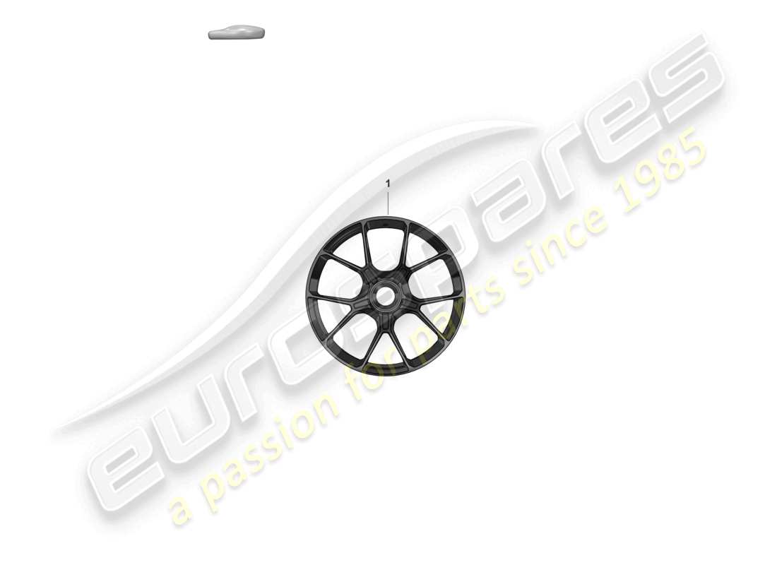 a part diagram from the porsche 992 parts catalogue