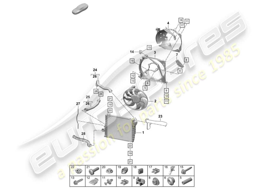 part diagram containing part number 99991925801