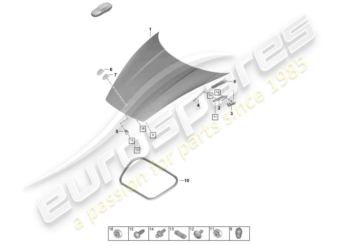part diagram containing part number 992823359a