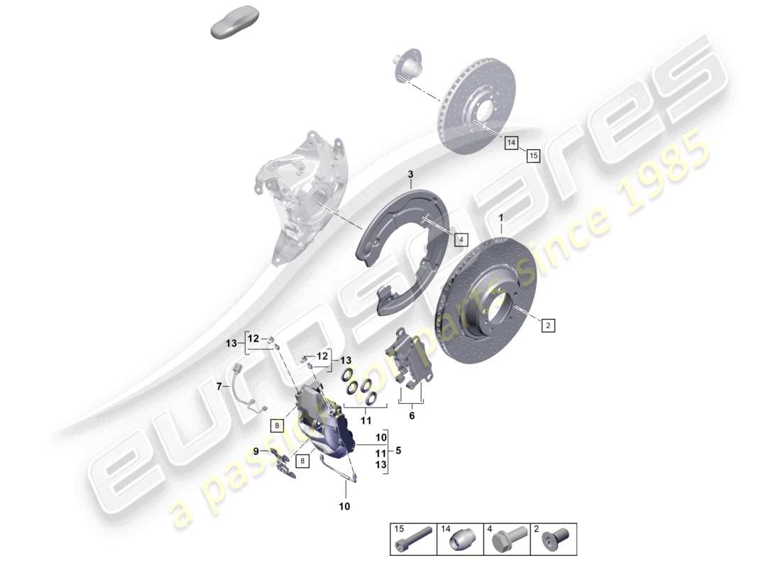 part diagram containing part number 992615612b