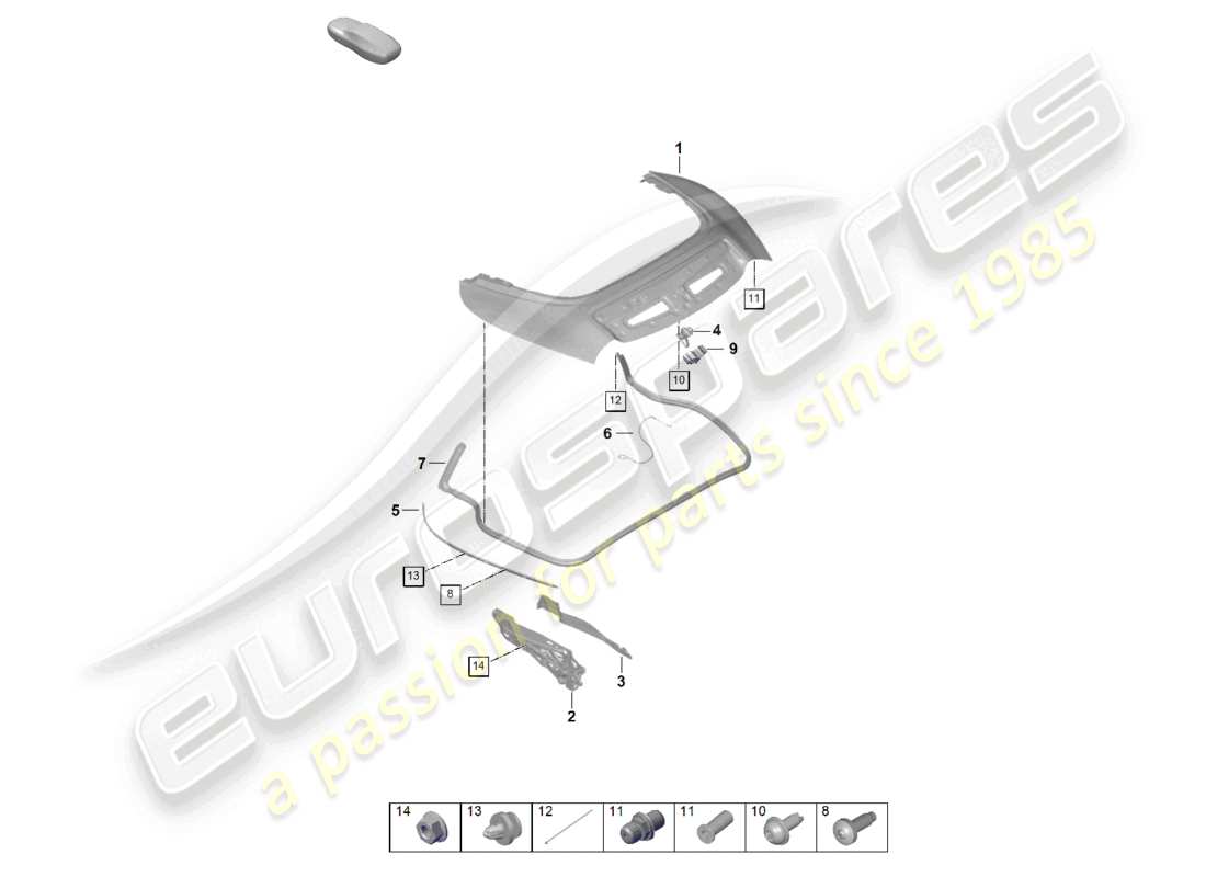 part diagram containing part number 992827845d