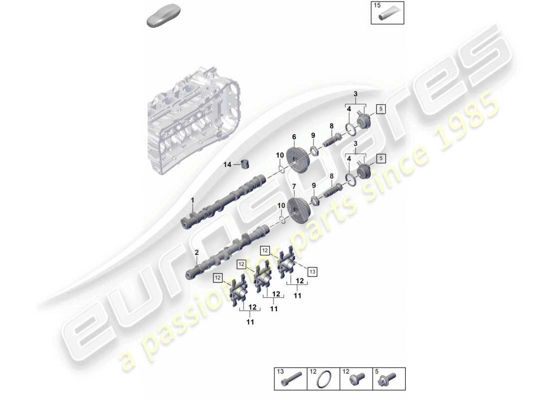 part diagram containing part number paf009470