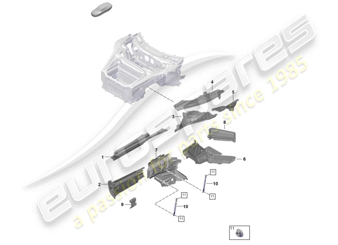part diagram containing part number 992805115 ygrv