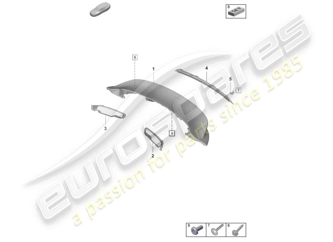 part diagram containing part number 9gt898021