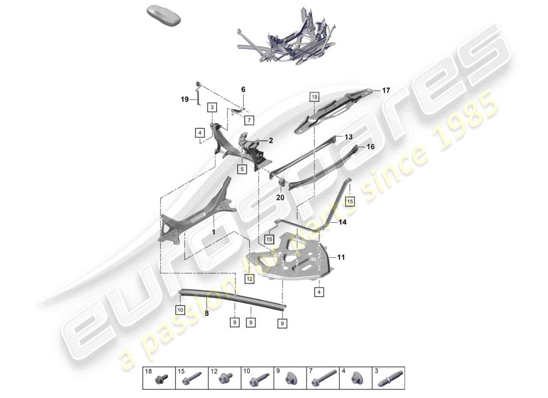 part diagram containing part number 99907284001