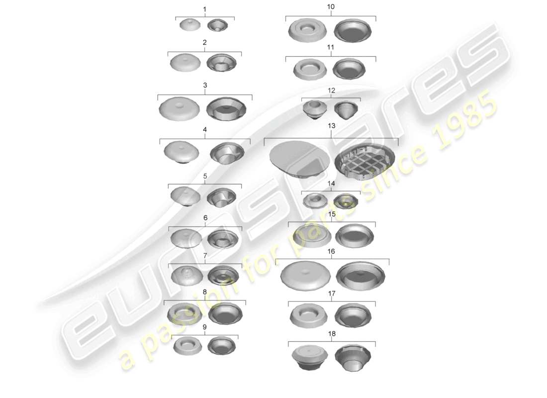 part diagram containing part number 99970355540