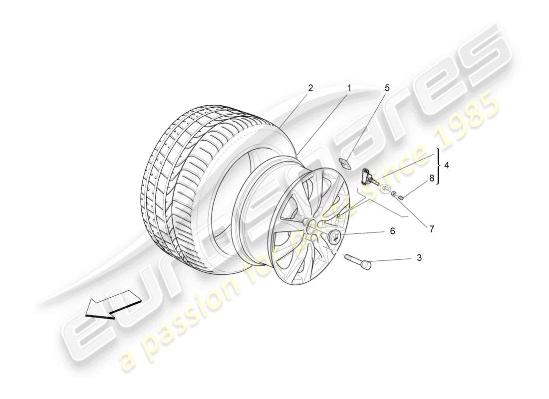 part diagram containing part number 980161084