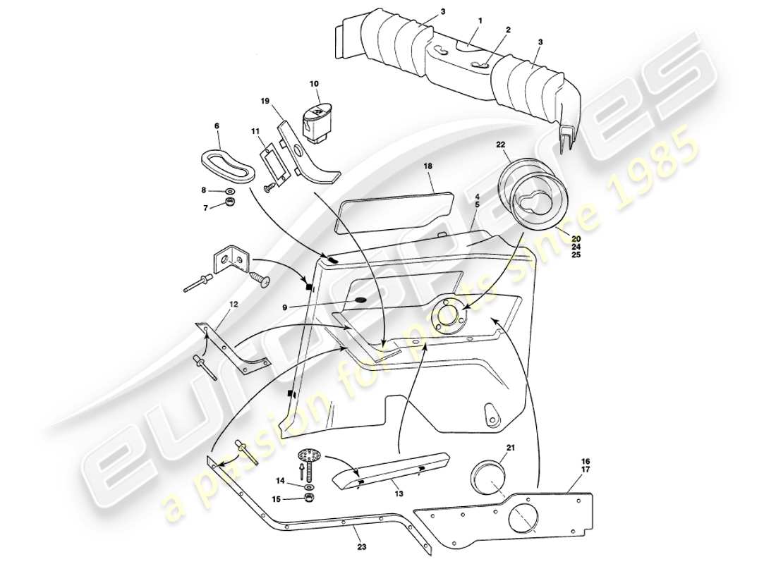 part diagram containing part number 83-65802xxx