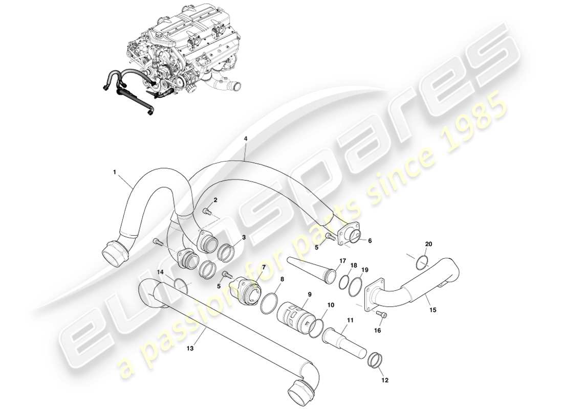 part diagram containing part number 12023-03-8624-ac