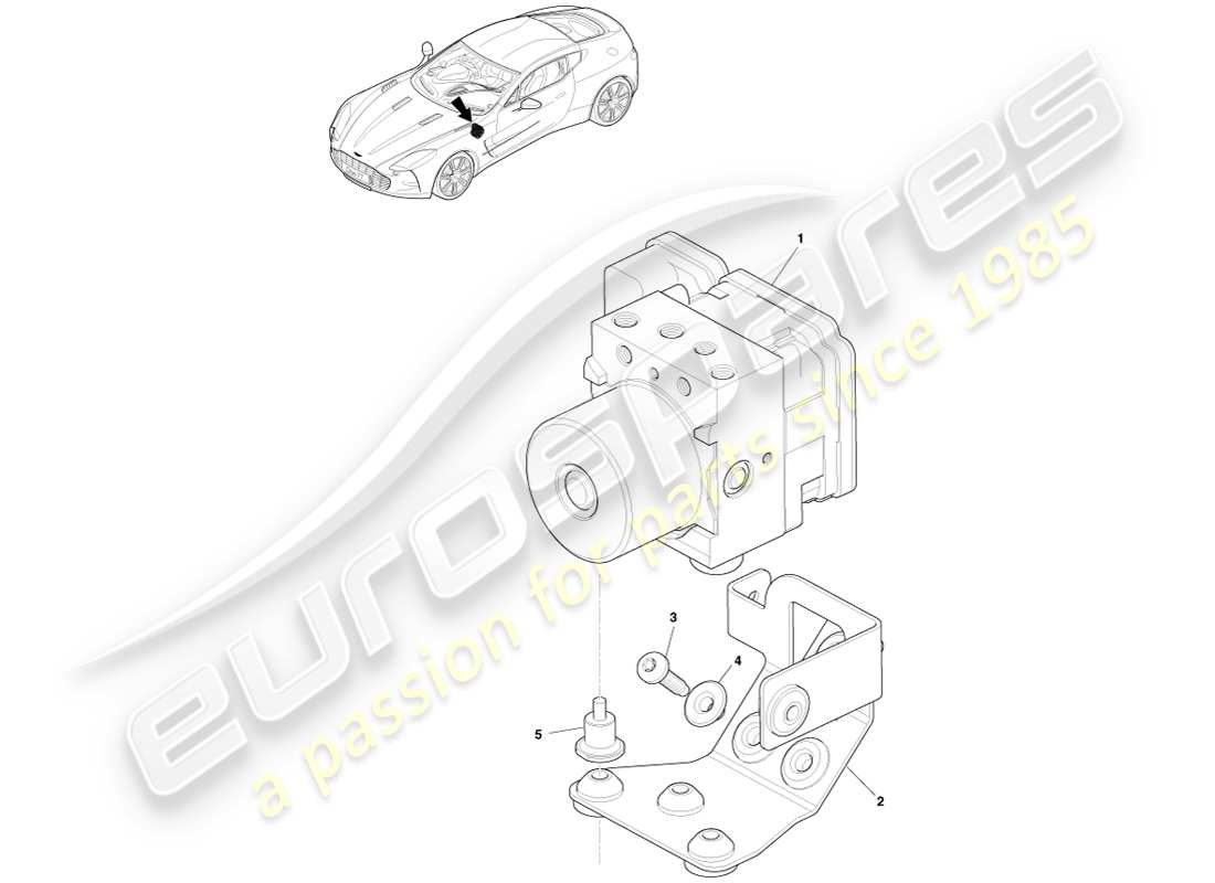 part diagram containing part number ay93-2c405-aa