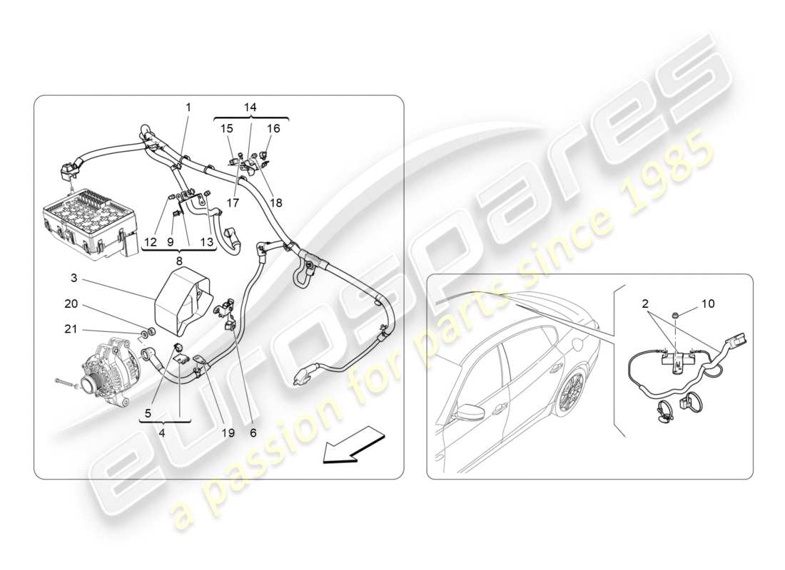 part diagram containing part number 280460